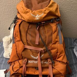 OSPREY Aether AG Rust Backpack 60L